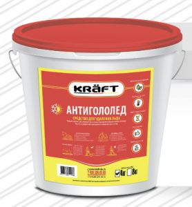 Противогололедный реагент KRAFT 4 кг ( Экологичный)