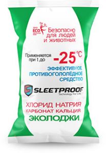 Реагент для дорог Sleetproof (Слитпруф) Эколоджи